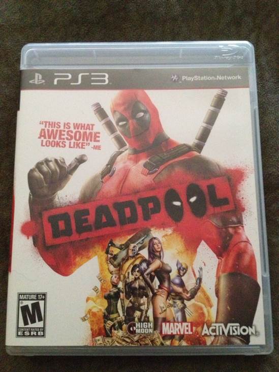 Deadpool - Sony PlayStation 3 (PS3) (Activision - 1) video game collectible [Barcode 047875769878] - Main Image 2
