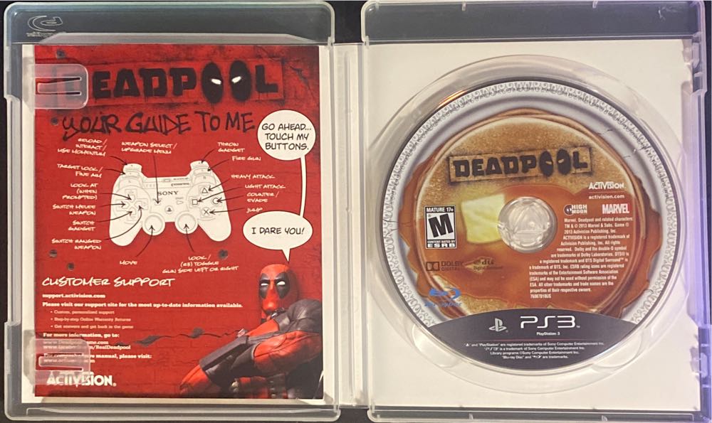 Deadpool - Sony PlayStation 3 (PS3) (Activision - 1) video game collectible [Barcode 047875769878] - Main Image 3