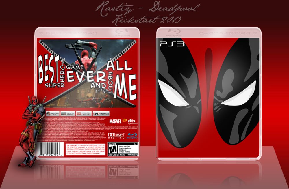 Deadpool - Sony PlayStation 3 (PS3) (Activision - 1) video game collectible - Main Image 2