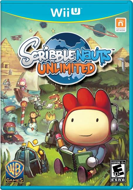 Scribblenauts Unlimited - Nintendo Wii U (WB Games - 2) video game collectible - Main Image 1
