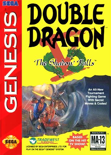 Double Dragon V: The Shadow Falls - Nintendo Super Nintendo Entertainment System (SNES) (Tradewest - 2) video game collectible [Barcode 735009703002] - Main Image 2