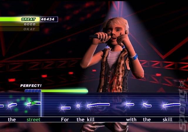 Karaoke Revolution Presents: American Idol - Sony PlayStation 2 (PS2) (Konami - 8) video game collectible [Barcode 083717201472] - Main Image 3