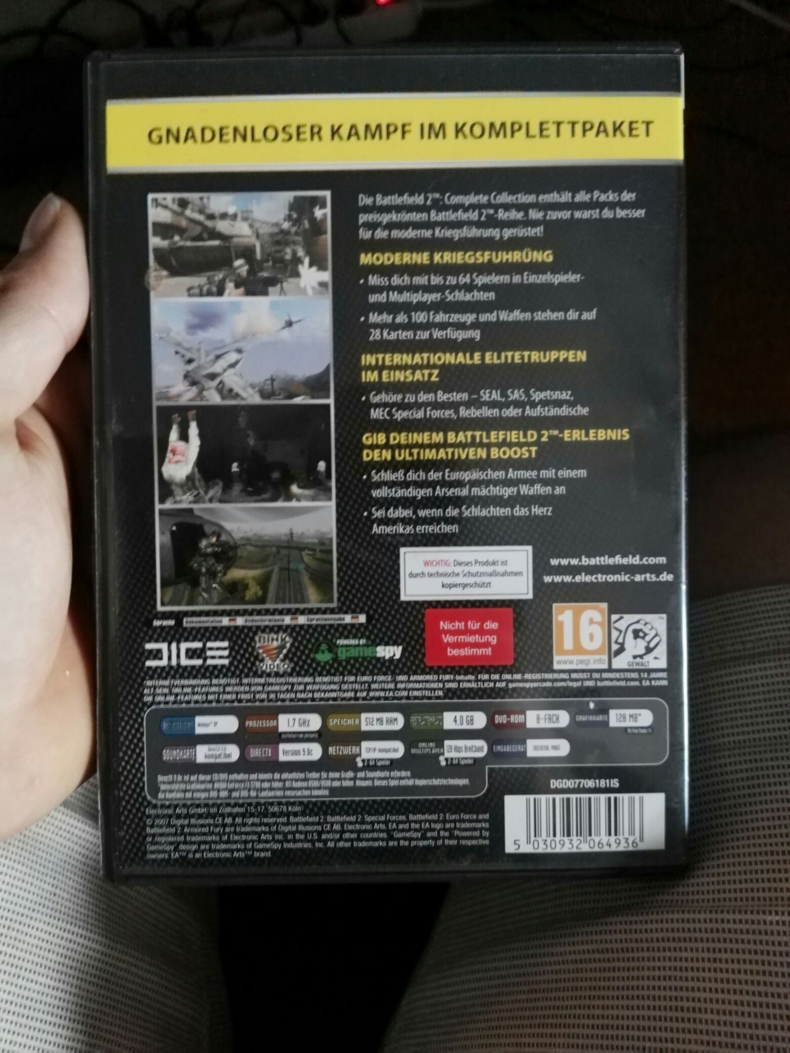Battlefield 2 Complete Collection - PC (Electronic Arts - 64) video game collectible [Barcode 5030932064936] - Main Image 2