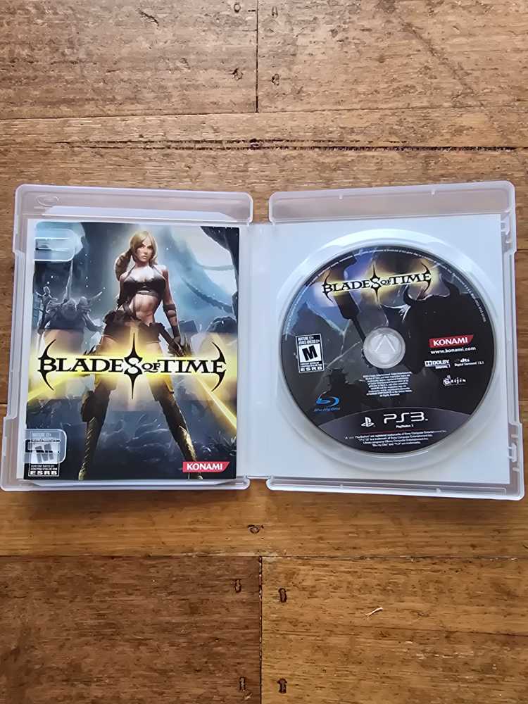 Blades of Time - Sony PlayStation 3 (PS3) (Konami - 1) video game collectible [Barcode 083717202226] - Main Image 3