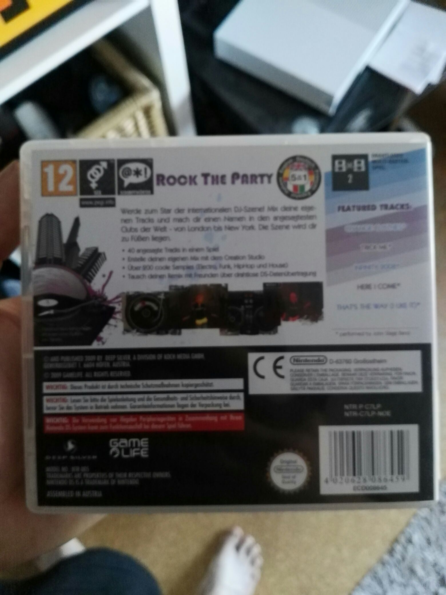 dj star - Nintendo DS video game collectible [Barcode 4020628086459] - Main Image 2