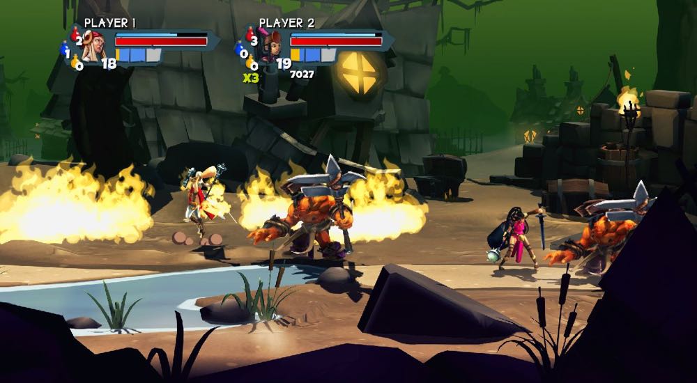 Sacred Citadel - Microsoft Xbox Live Arcade (XBLA) (Deep Silver - 1-3) video game collectible - Main Image 3