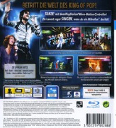 Micheal Jackson The Experience - Sony PlayStation 3 (PS3) video game collectible - Main Image 2