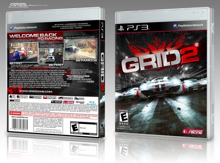 Grid 2 - Sony PlayStation Network (PSN) video game collectible - Main Image 2