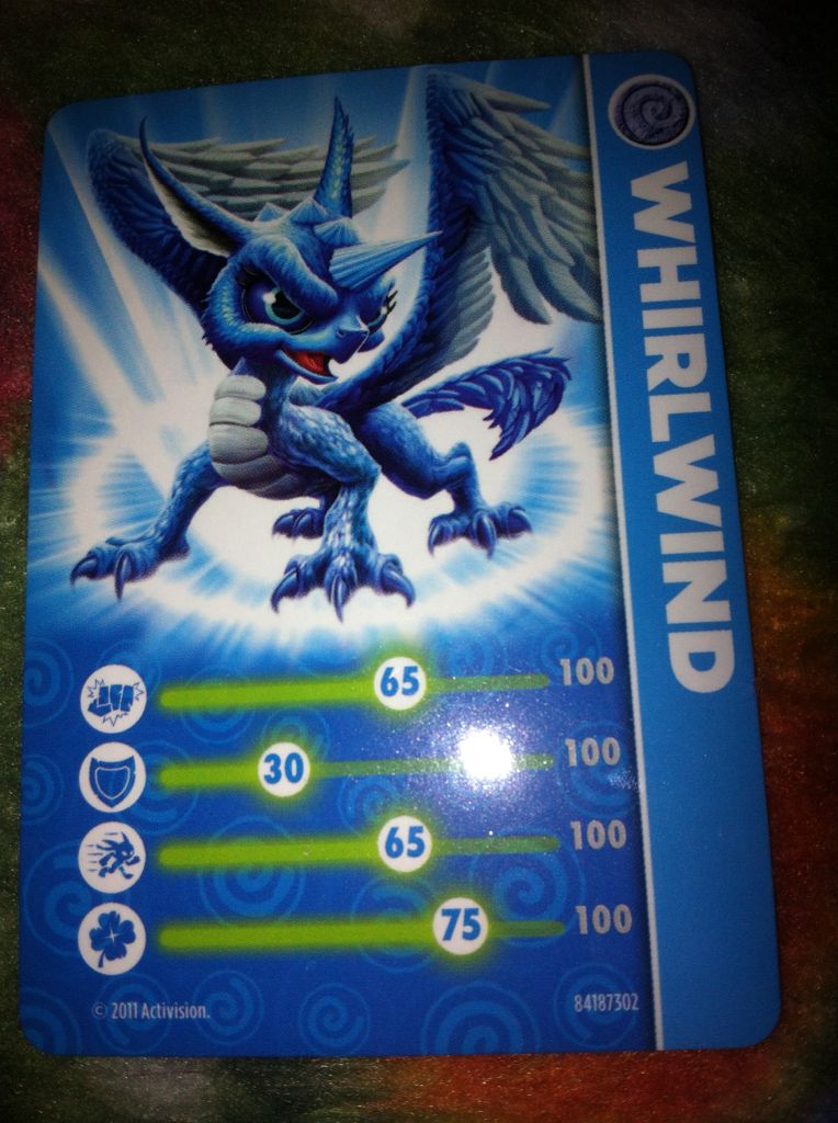 Skylanders: Spyro’s Adventure: Whirlwind - Sony PlayStation 3 (PS3) video game collectible - Main Image 2