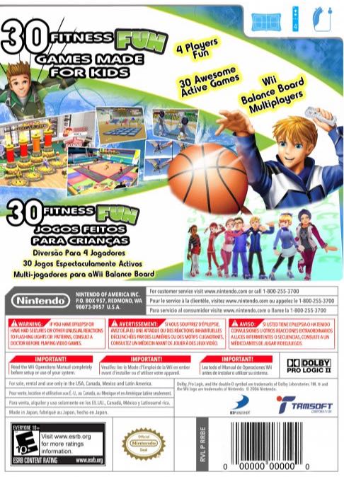 Family Party Fitness Fun - Nintendo Wii video game collectible - Main Image 2