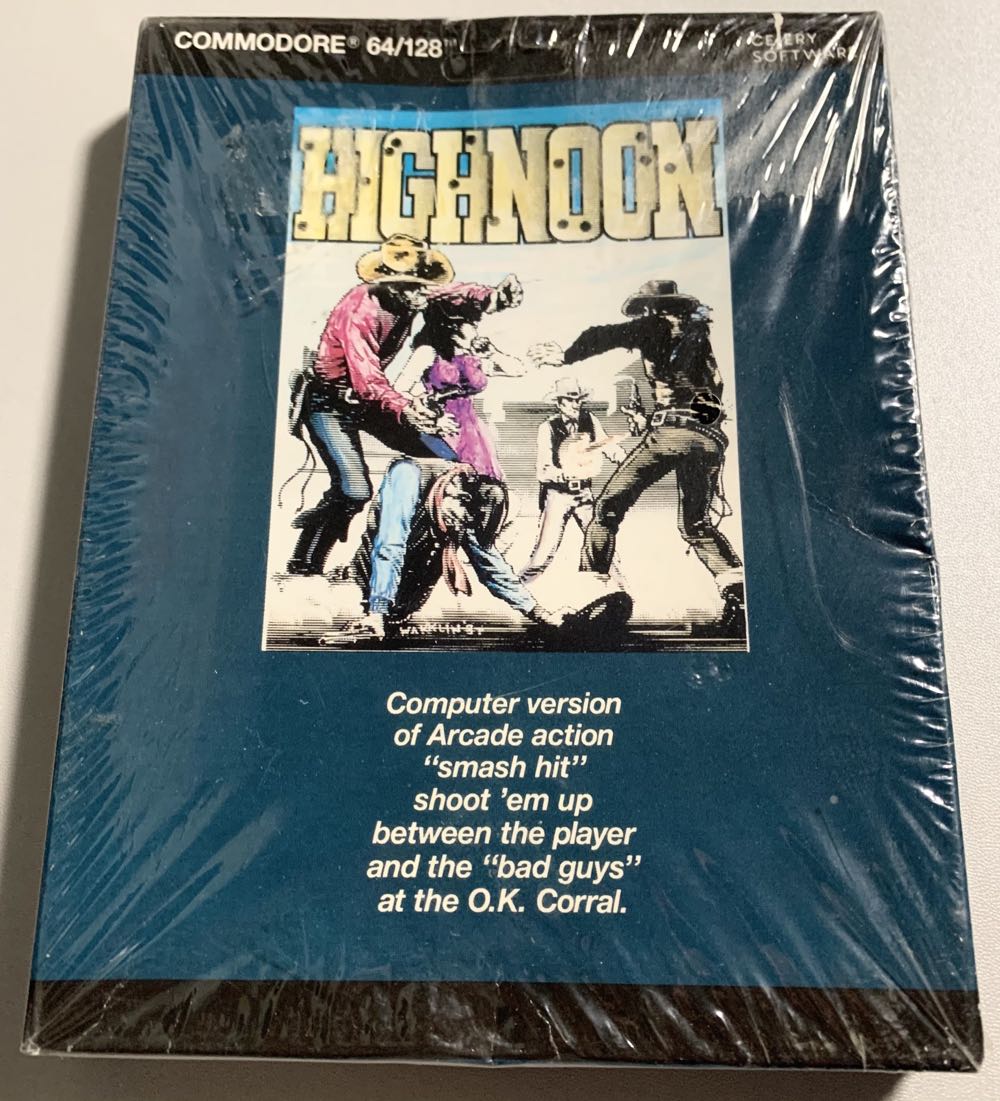 High Noon - Commodore 64 (Ocean Software) video game collectible - Main Image 2