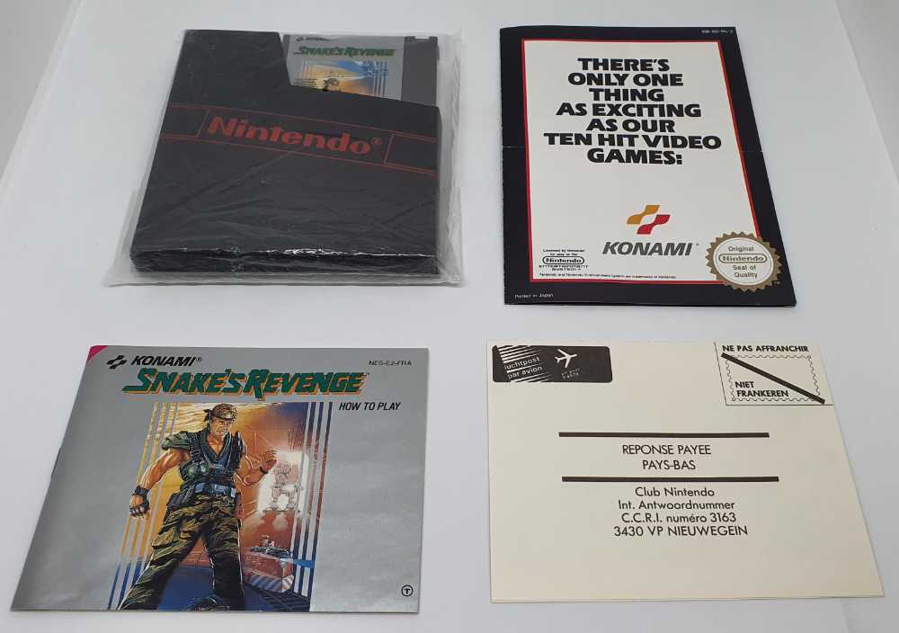 Snake’s Revenge - Nintendo Entertainment System (NES) (Ultra Games - 1) video game collectible [Barcode 083717120100] - Main Image 3