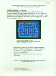 Lock’n Chase  (Mattel Electronics) video game collectible - Main Image 2