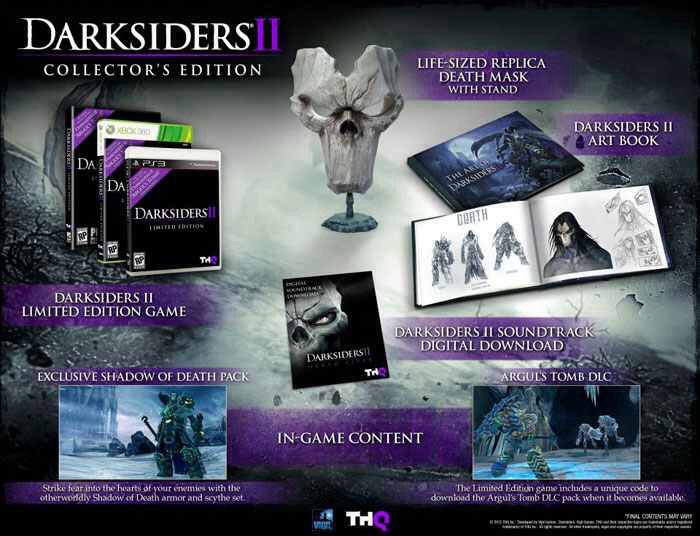 Darksiders 2 Collector’s Edition - Sony PlayStation 3 (PS3) video game collectible [Barcode 4005209165600] - Main Image 2