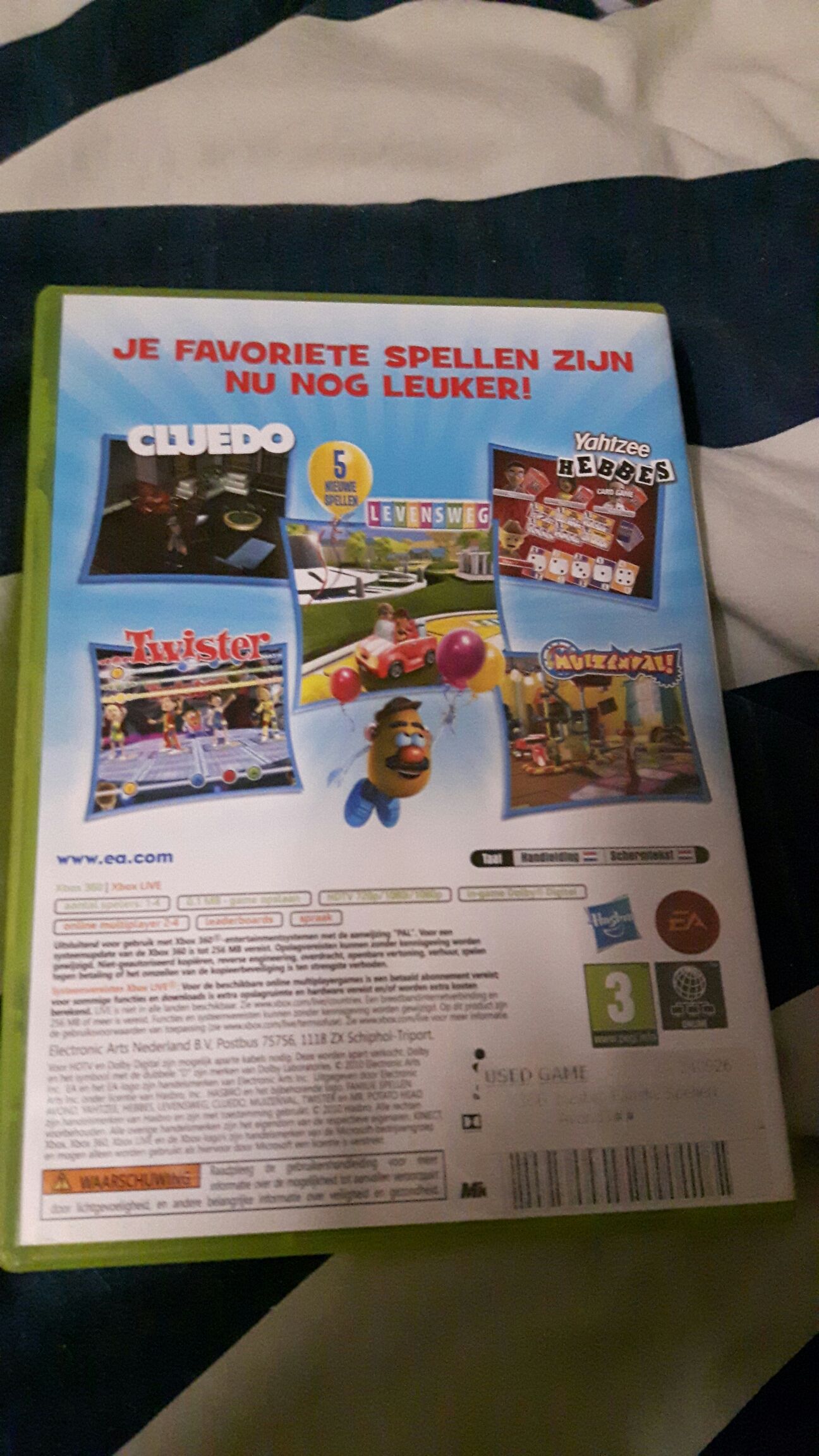 Hasbro Familie Spellen Avond 3 - Microsoft Xbox 360 video game collectible [Barcode 5030940092211] - Main Image 2