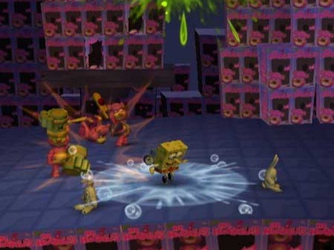 Nicktoons: Attack of the Toybots - Sony PlayStation 2 (PS2) (THQ - 2) video game collectible [Barcode 752919461211] - Main Image 3