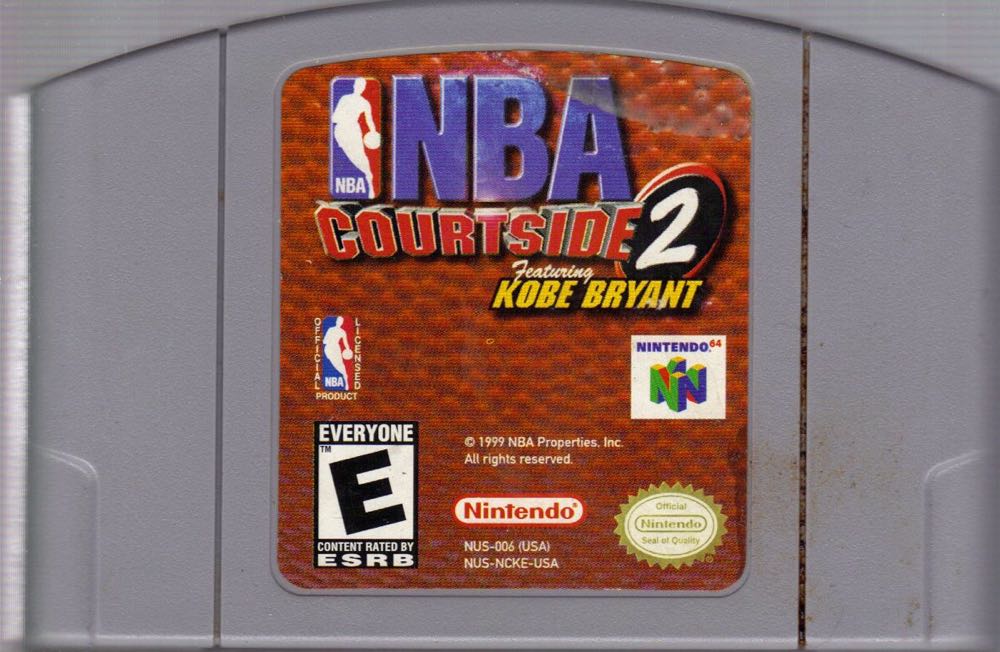 NBA COURTSIDE 2 feat. KOBE BRYANT - Nintendo 64 (N64) video game collectible - Main Image 3