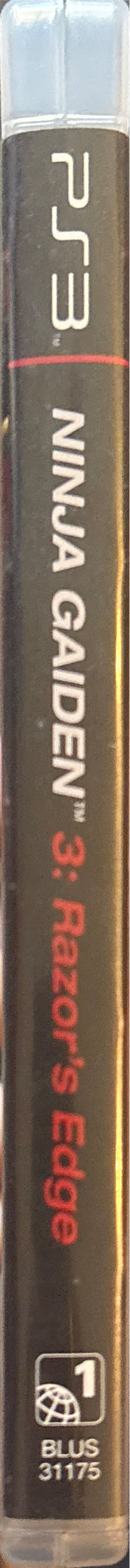 Ninja Gaiden 3: Razor’s Edge - Sony PlayStation 3 (PS3) (Team Ninja - 1) video game collectible [Barcode 040198002356] - Main Image 3