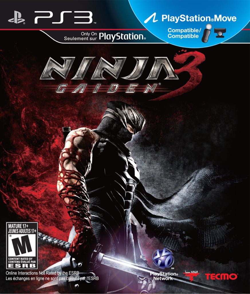 Ninja Gaiden 3: Razor’s Edge - Sony PlayStation 3 (PS3) (Koei Tecmo) video game collectible [Barcode 5060073309825] - Main Image 2