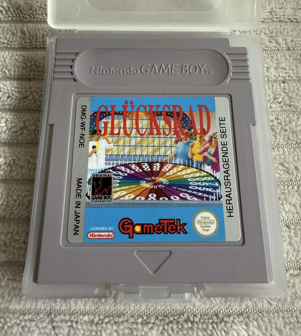 Glücksrad - Nintendo Game Boy video game collectible - Main Image 2