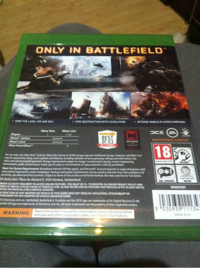 Battlefield 4 - Microsoft Xbox One ((EA) Electronic Arts - 1-66) video game collectible - Main Image 2