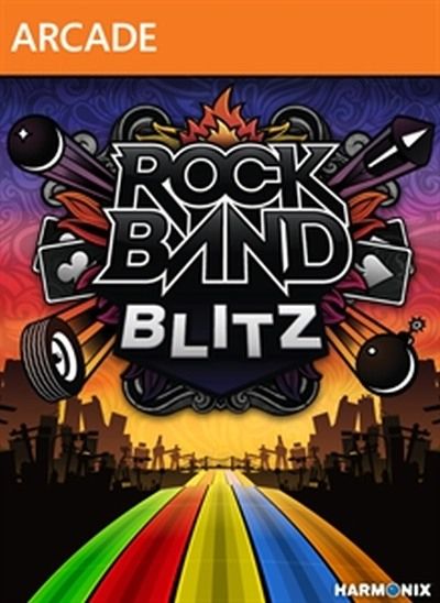Rock Band Blitz - Microsoft Xbox 360 (EA) video game collectible - Main Image 2