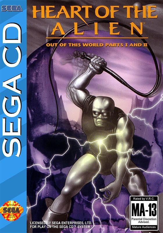 Heart Of The Alien: Out Of This World  video game collectible - Main Image 1