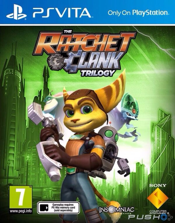 The Ratchet And Clank Trilogy - Sony PlayStation Vita (PS Vita) (Sony Computer Entertainment - 1) video game collectible - Main Image 1