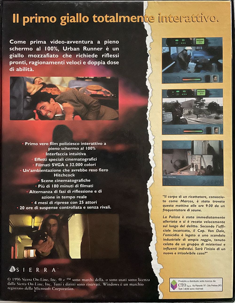 Urban Runner - PC video game collectible [Barcode 3348542002210] - Main Image 2