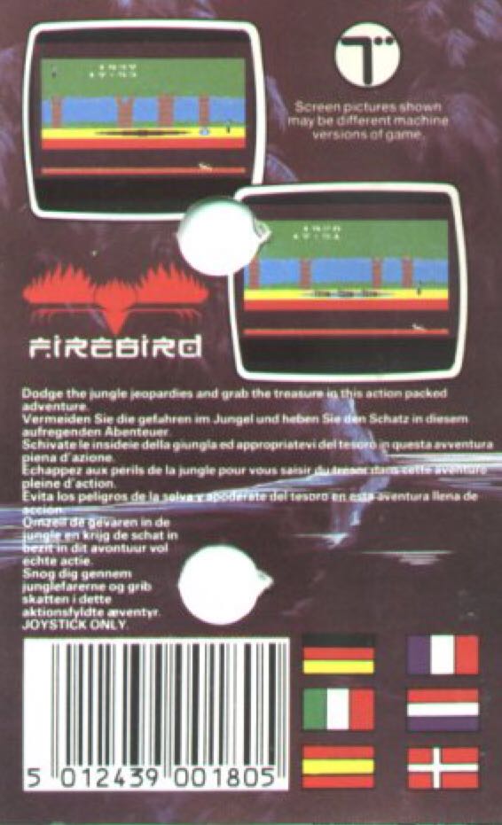 Pitfall 2 - Commodore 64 video game collectible [Barcode 5012439001898] - Main Image 2