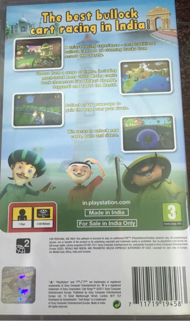 Cart Kings - Sony PlayStation Portable (PSP) video game collectible - Main Image 2