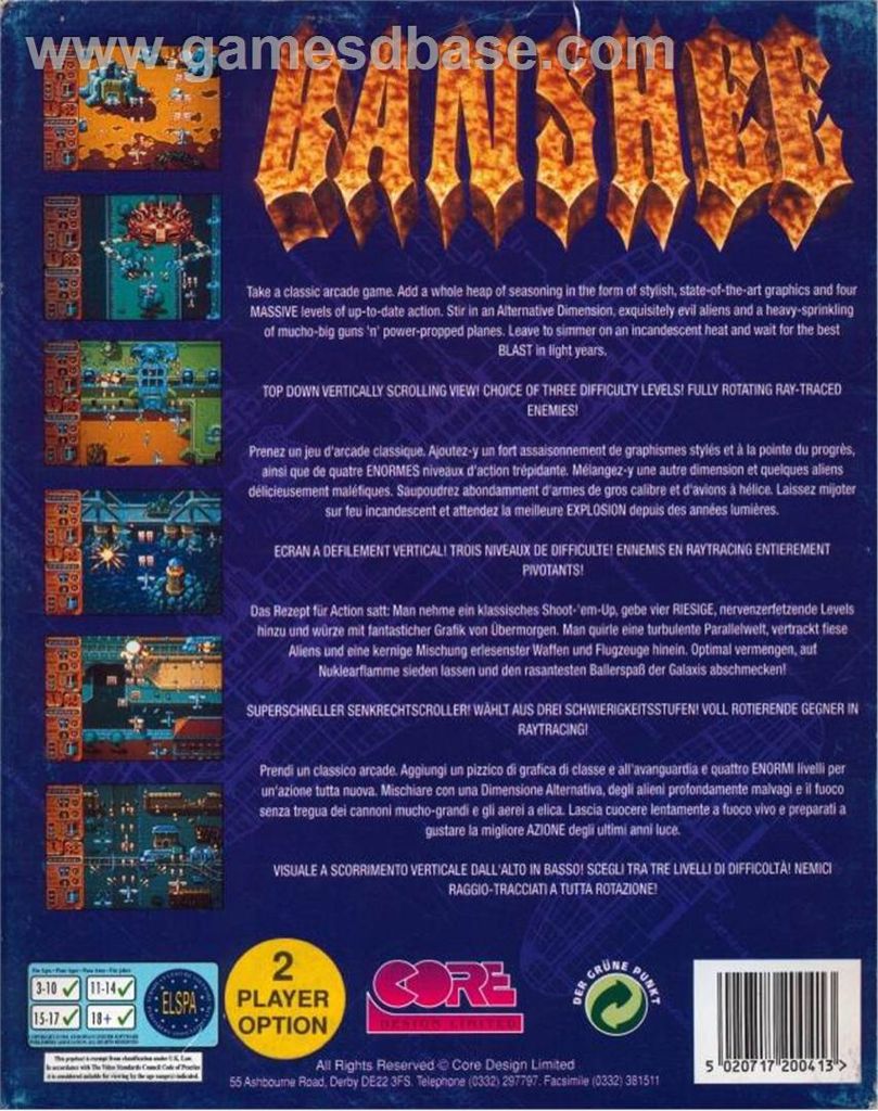 Banshee - Commodore Amiga video game collectible - Main Image 2