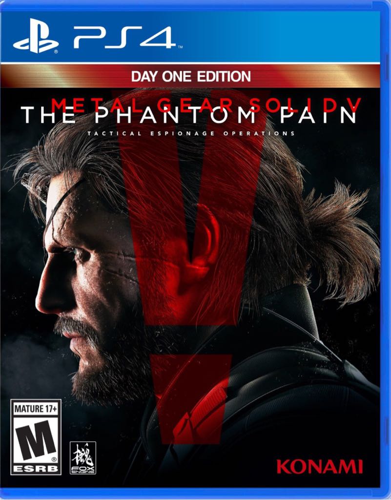 Metal Gear Solid 5 - Sony PlayStation 4 (PS4) video game collectible - Main Image 1