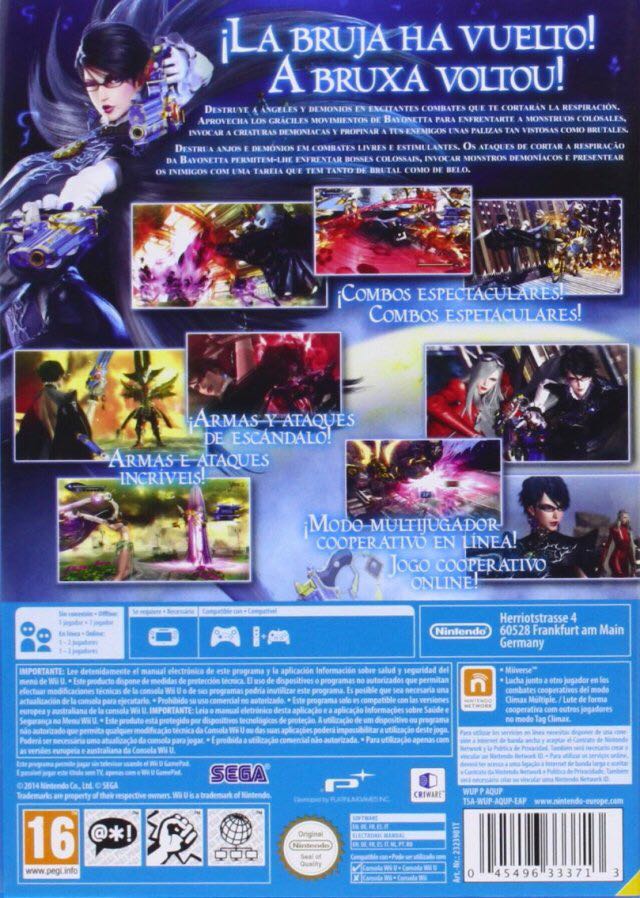 Bayonetta + Bayonetta 2 - Nintendo Switch (Nintendo) video game collectible [Barcode 045496421502] - Main Image 2