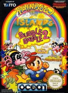 Rainbow Islands: The Story Of Bubble Bobble2 - Nintendo Entertainment System (NES) video game collectible - Main Image 1