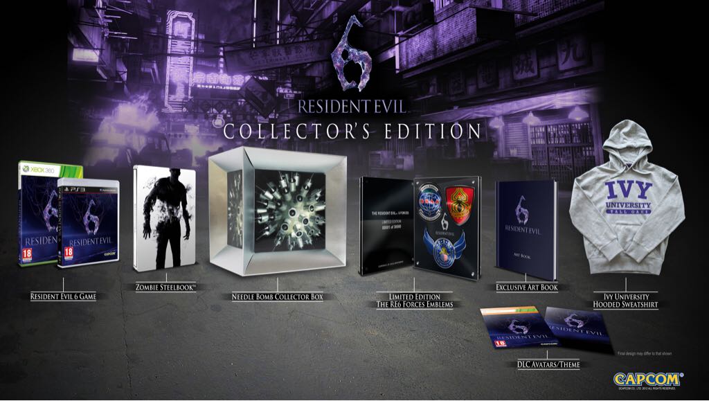 Resident Evil 6 Collectors Edition - Microsoft Xbox 360 (Capcom - 2) video game collectible [Barcode 5055060963937] - Main Image 2