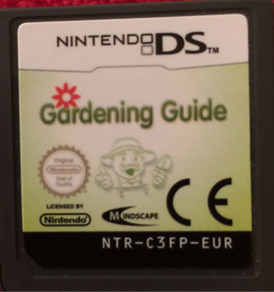 Gardening Guide - Nintendo DS video game collectible - Main Image 1