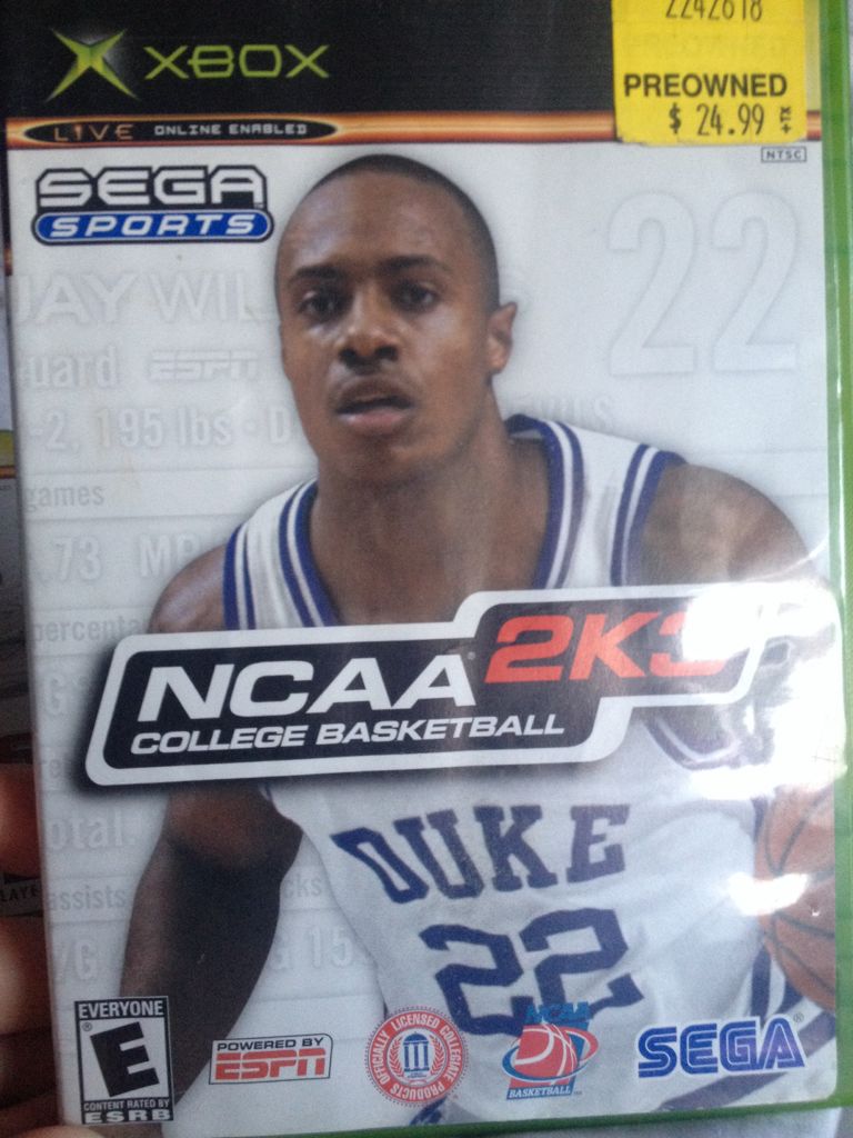 NCAA  2k3 College Basketball - Microsoft Xbox video game collectible - Main Image 1