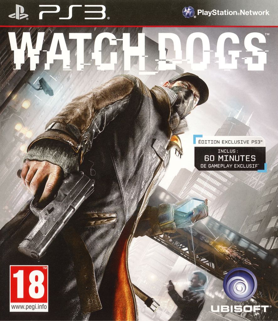 Watch Dog - Sony PlayStation 3 (PS3) video game collectible - Main Image 1