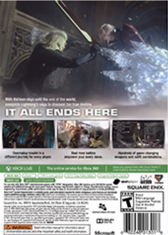 Final Fantasy XIII - Lightning Returns - Microsoft Xbox 360 (Square Enix - 1) video game collectible [Barcode 5021290057388] - Main Image 2