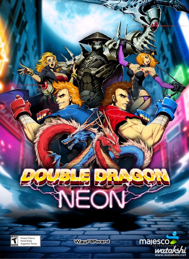Double Dragon Neon - Sony PlayStation Network (PSN) (Majesco Entertainment - 2) video game collectible - Main Image 1