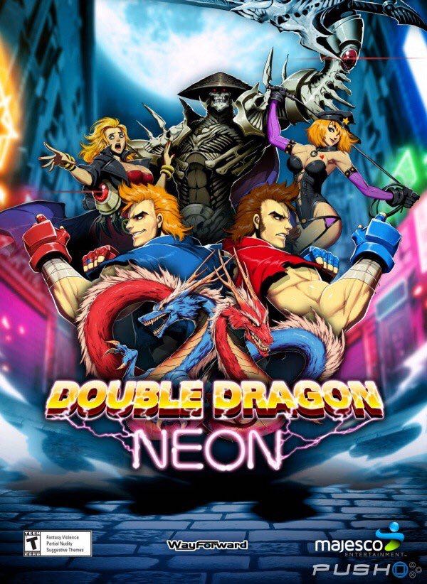 Double Dragon Neon - Microsoft Xbox 360 video game collectible - Main Image 1