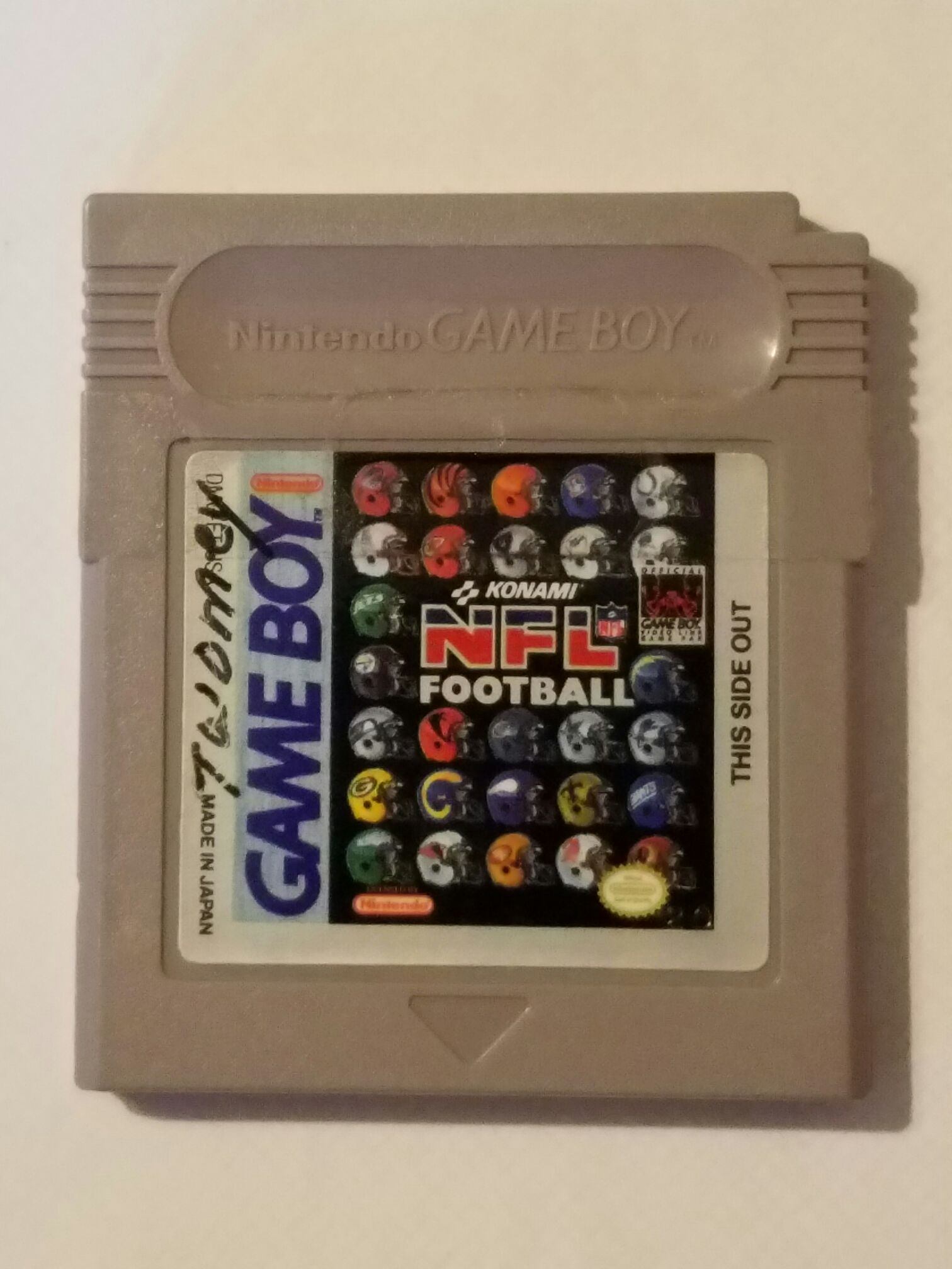 Konami NFL Football - Nintendo Game Boy video game collectible - Main Image 1