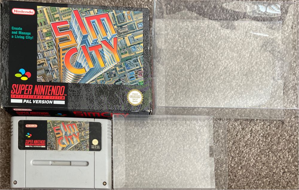 Sim City - Nintendo Super Nintendo Entertainment System (SNES) (Nintendo - 1) video game collectible [Barcode 045496830038] - Main Image 3
