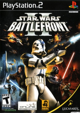 Starwars Battlefront 2 - Sony PlayStation 2 (PS2) video game collectible - Main Image 1