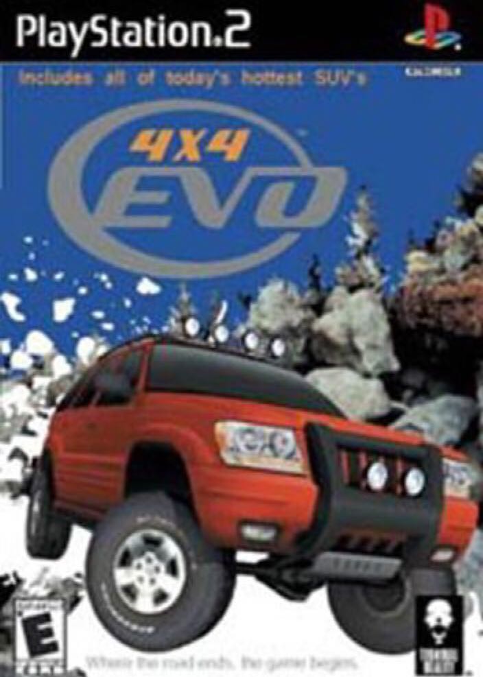 (2001) 4X4 Evo - Sony PlayStation 2 (PS2) video game collectible - Main Image 1