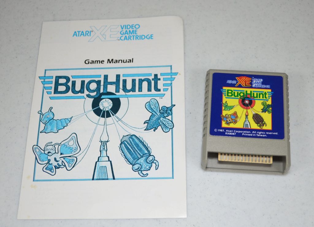 Bug Hunt - Atari XEGS video game collectible - Main Image 1