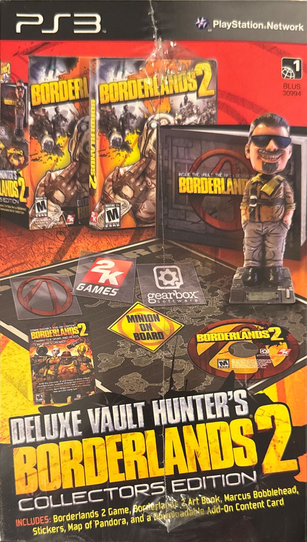 Borderlands 2 - Deluxe Vault Hunter’s - Sony PlayStation 3 (PS3) (2K Boston/2K - 4) video game collectible [Barcode 710425471827] - Main Image 4