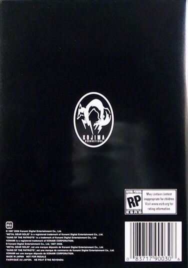 Metal Gear Saga Vol. 2 - Sony PlayStation 3 (PS3) video game collectible - Main Image 2
