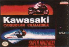 Kawasaki Caribbean Challenge - Nintendo Super Nintendo Entertainment System (SNES) (Gametek Inc - 1-2) video game collectible - Main Image 1